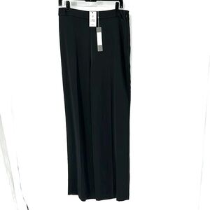 Lela rose NWT Black Wide-Leg Trousers women’s 10